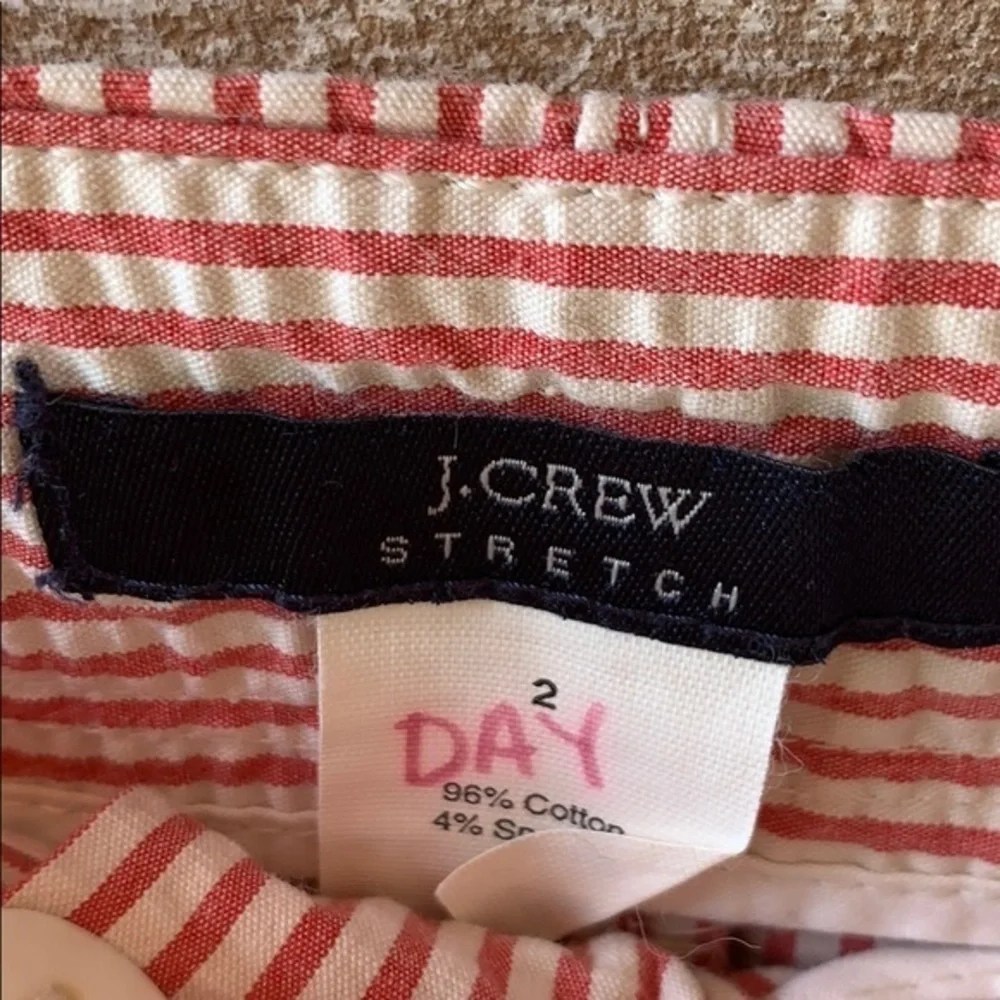 J. Crew Candy Stripe Skirt